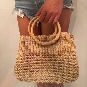 70’s Wicker Purse